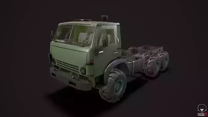 Gameready russian military truck