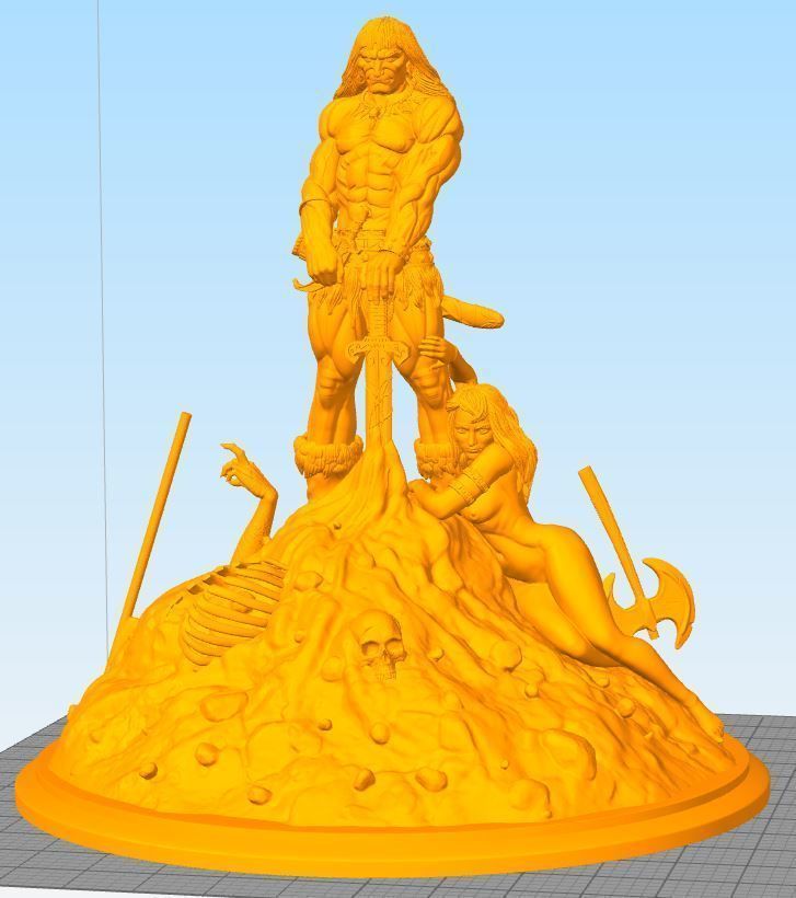 Fan Art - Conan 3D print model_8