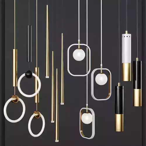 Pendant lights set 026