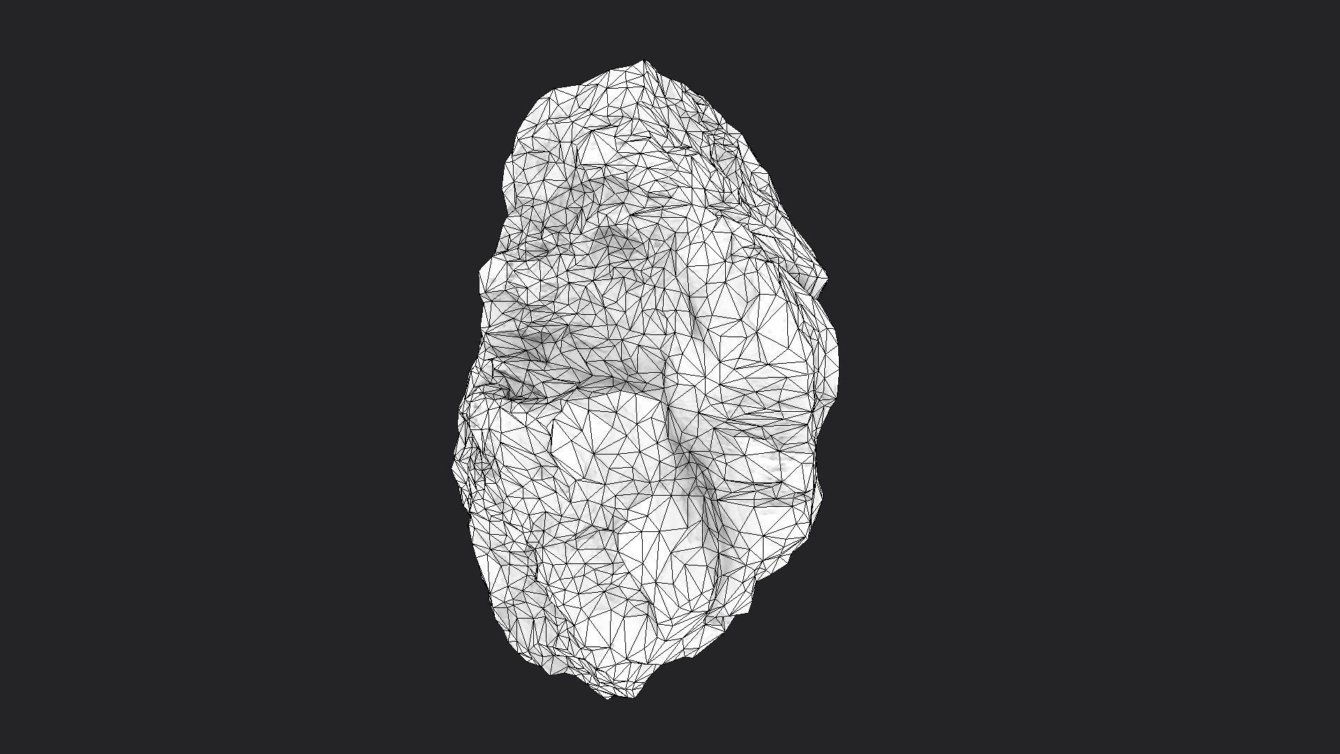 Rock 3-7 Low-poly 3D model_7