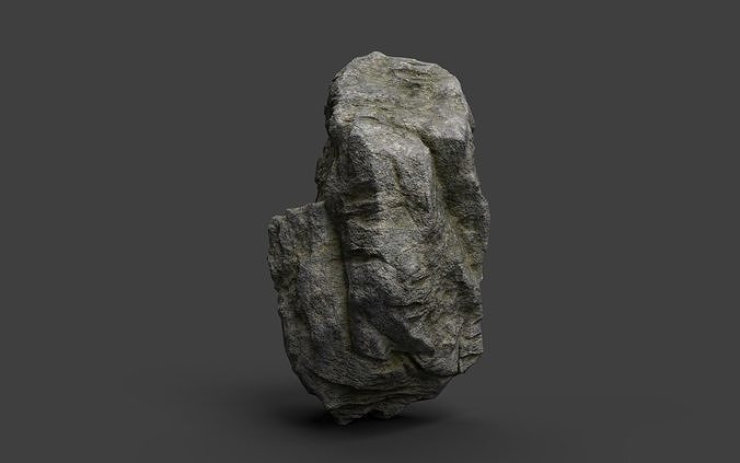 Rock 3-7 Low-poly 3D model