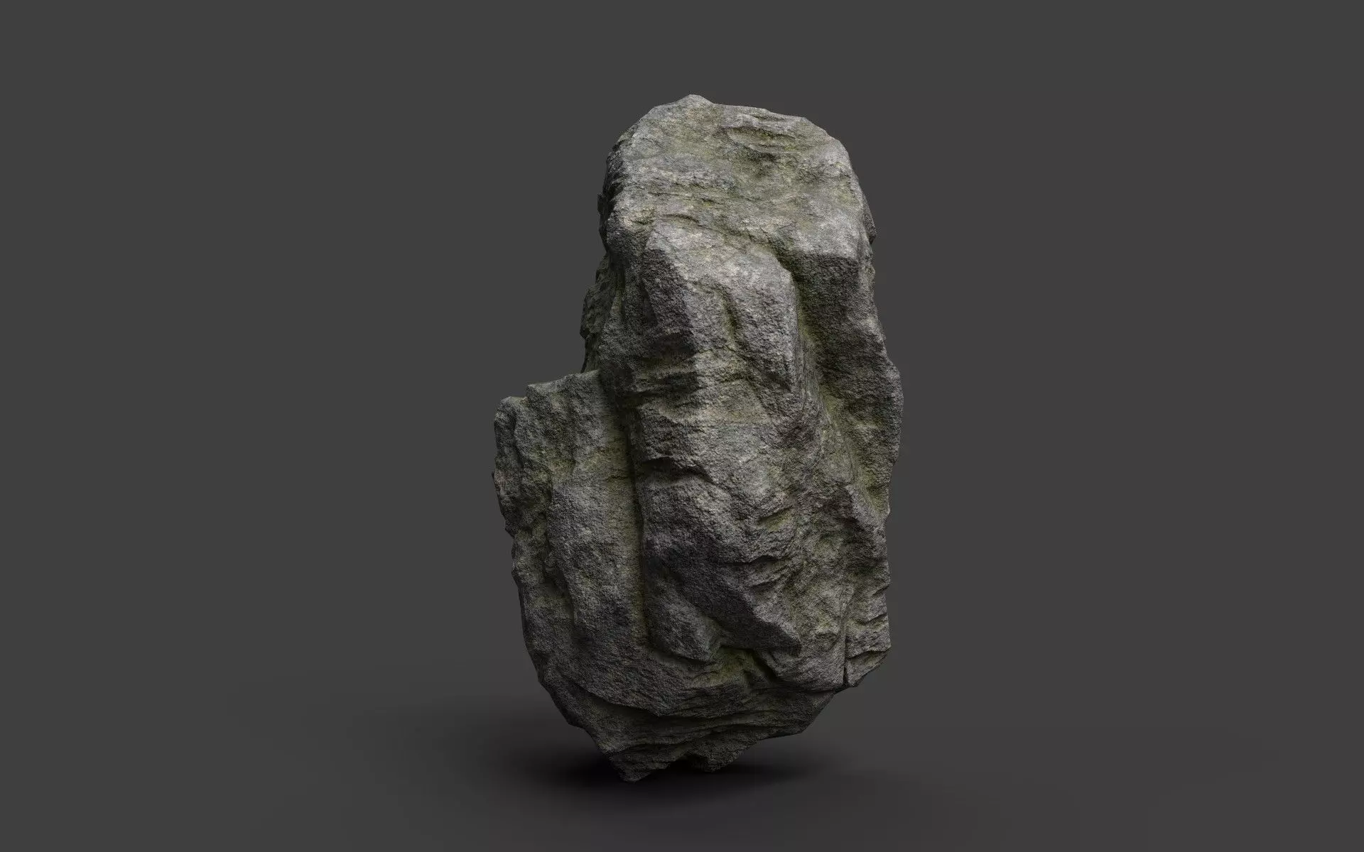 Rock 3-7 Low-poly 3D model_0