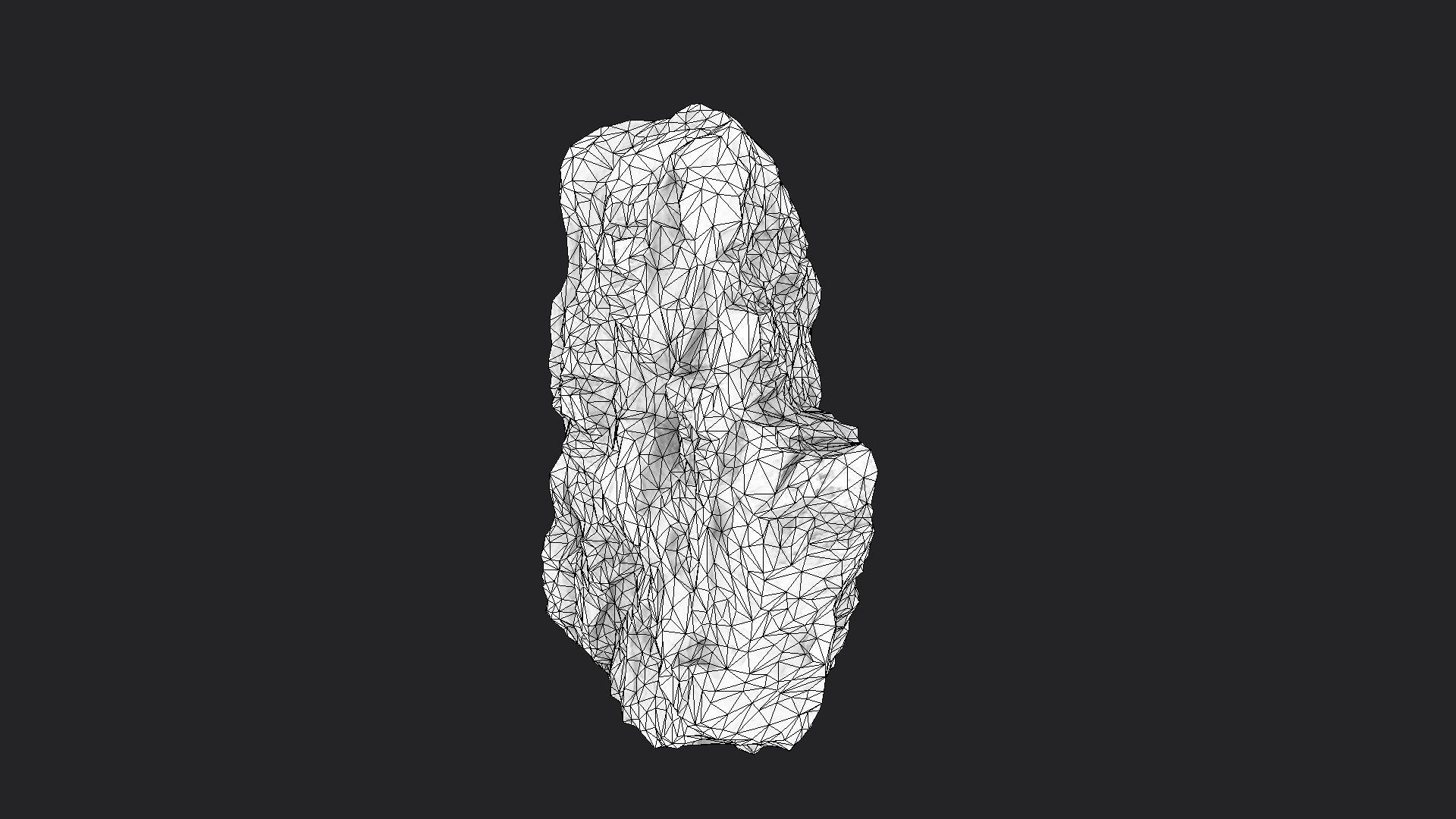 Rock 3-7 Low-poly 3D model_6