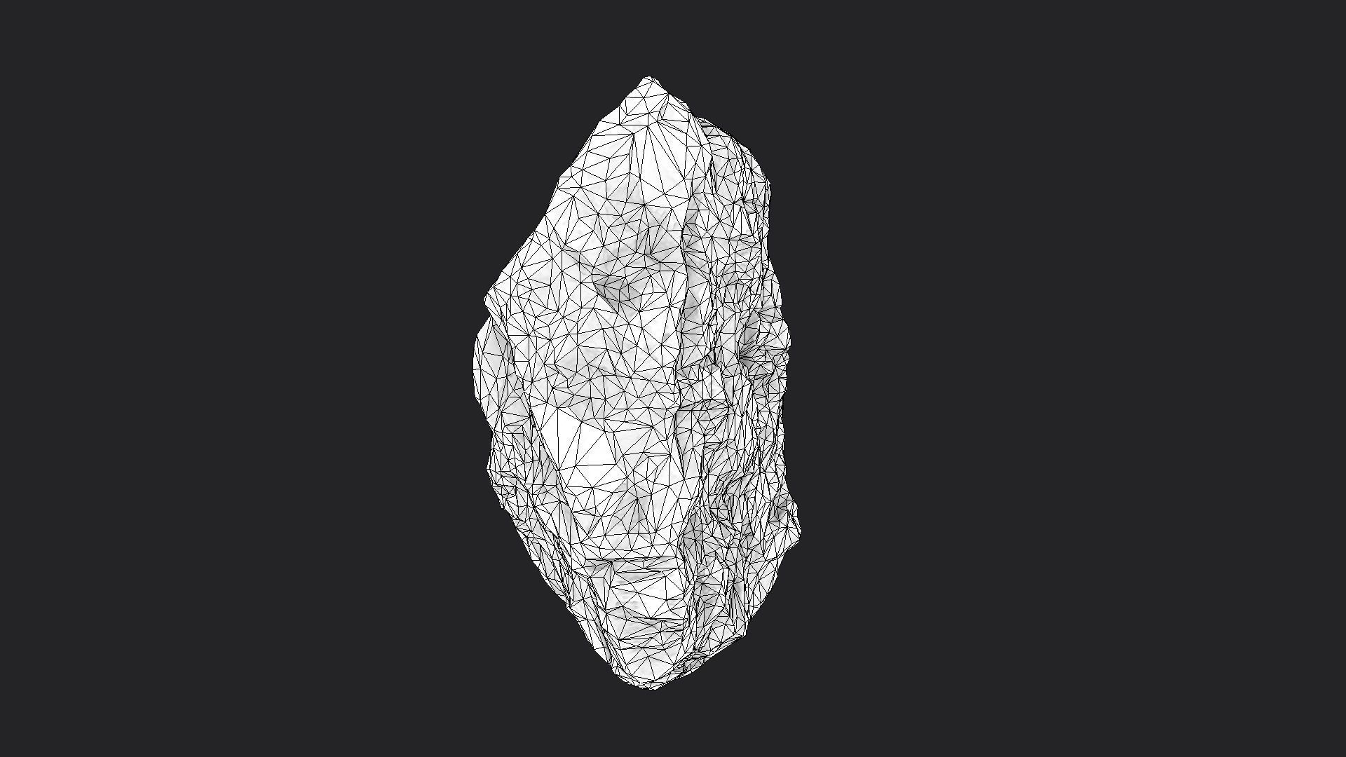 Rock 3-7 Low-poly 3D model_5