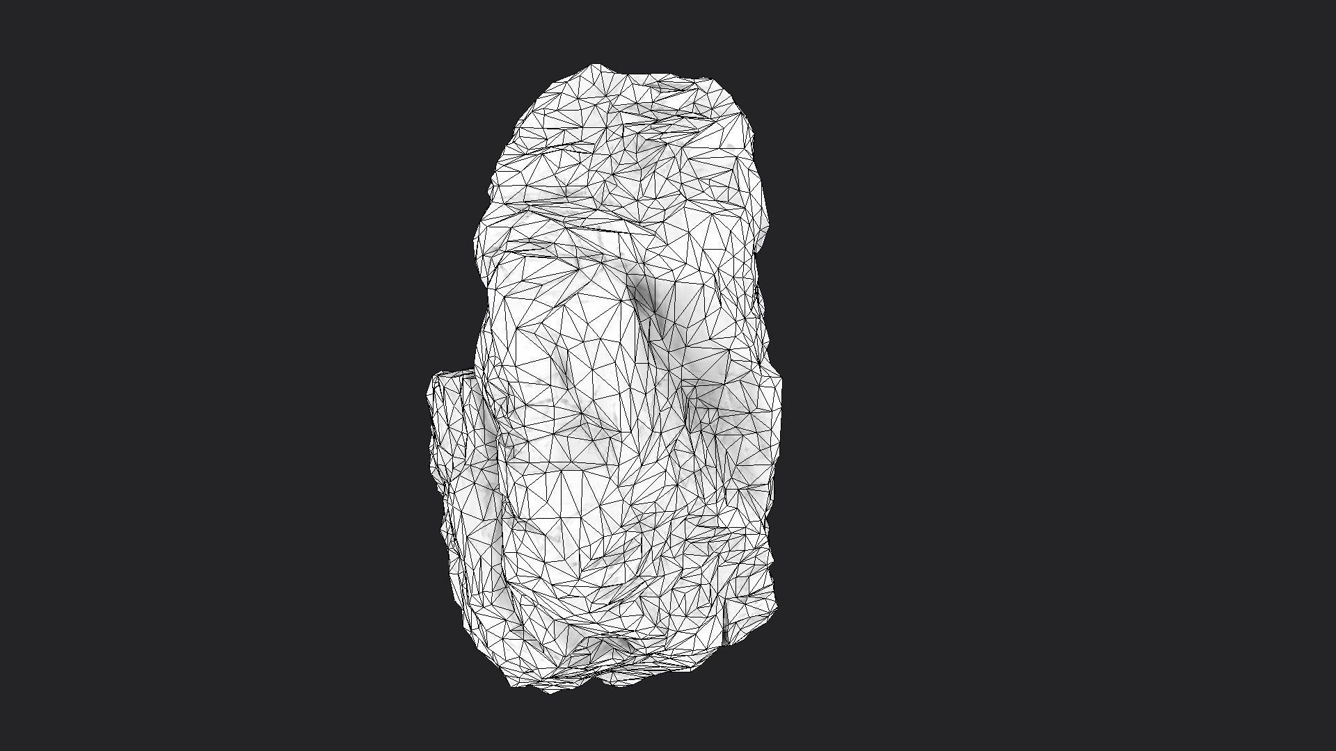 Rock 3-7 Low-poly 3D model_8