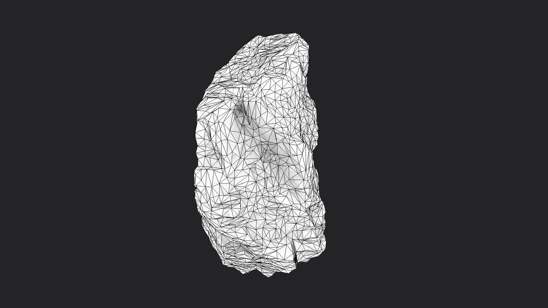 Rock 3-7 Low-poly 3D model_4