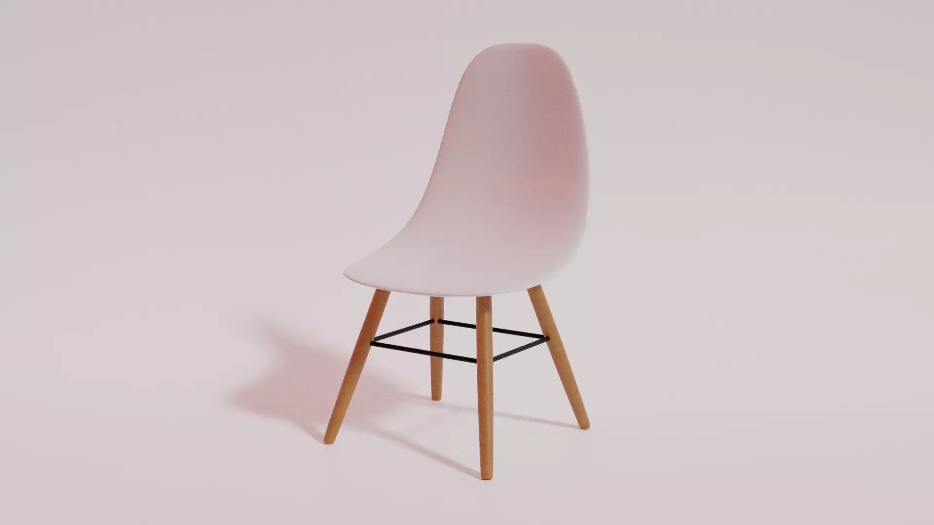 Kitchen Chair 3D model_0