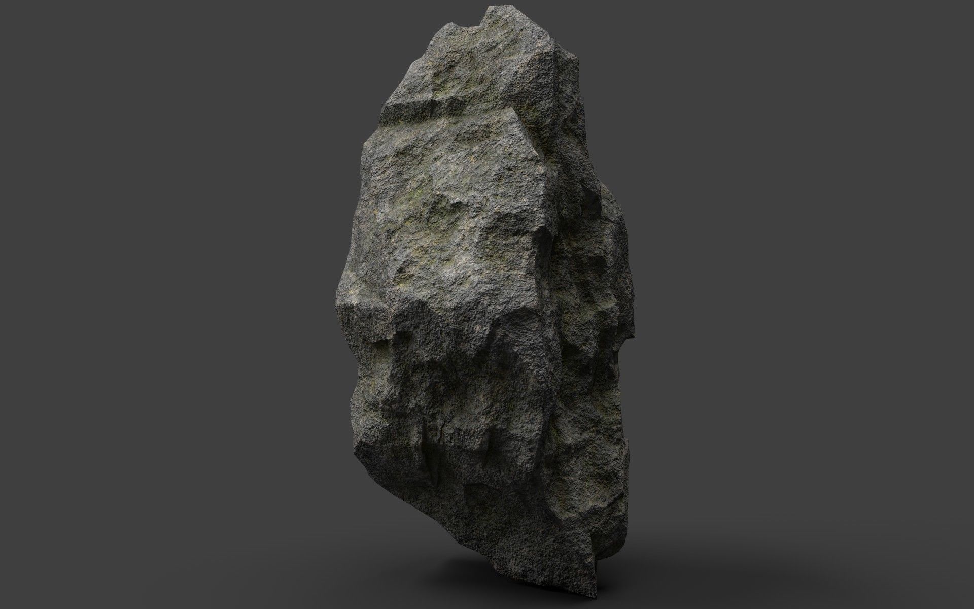 Rock 3-11 Low-poly 3D model_4