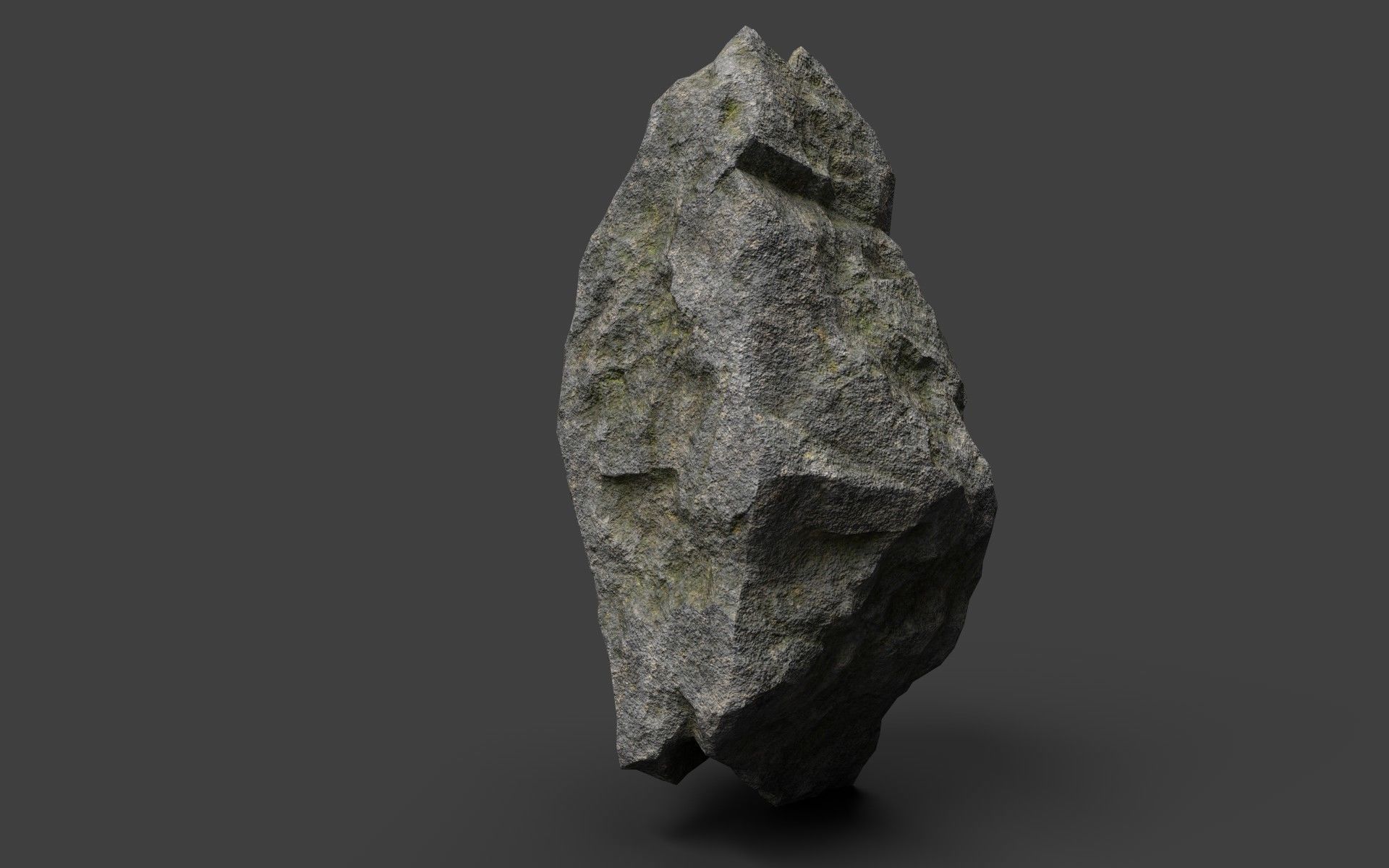 Rock 3-11 Low-poly 3D model_2