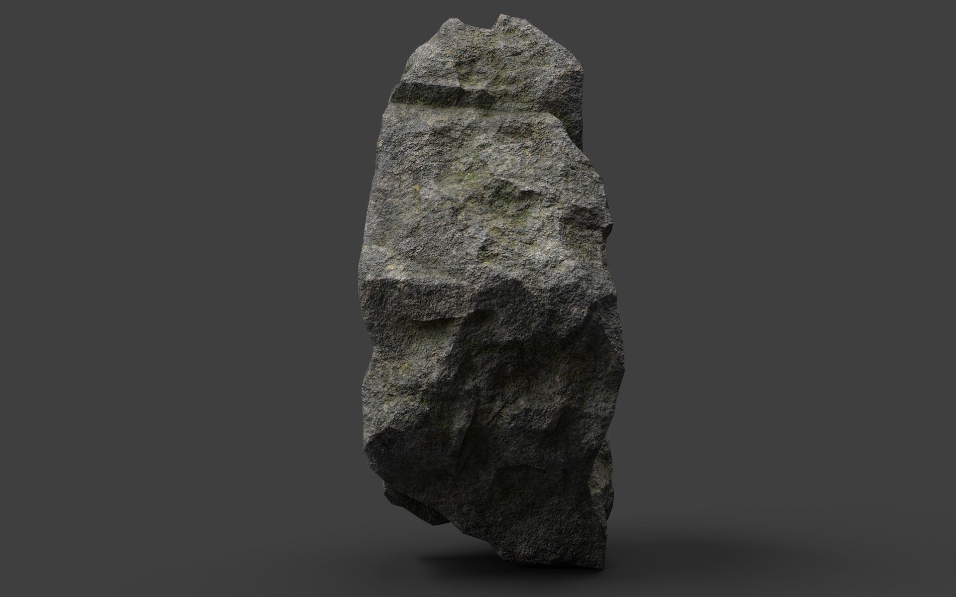 Rock 3-11 Low-poly 3D model_3