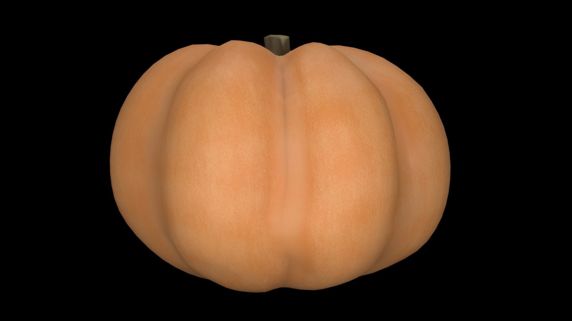 Halloween Pumpkins rigged and animated 3d models  Low-poly 3D model_13