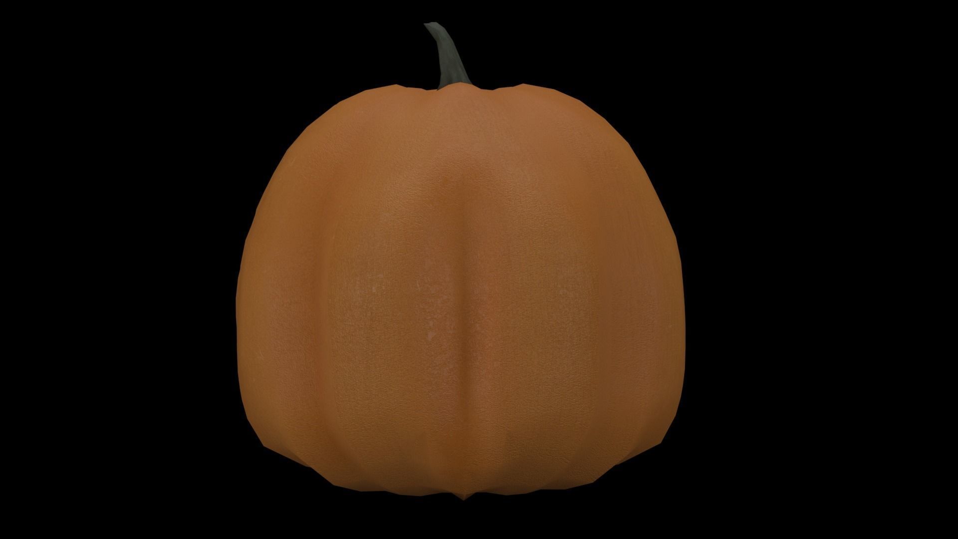 Halloween Pumpkins rigged and animated 3d models  Low-poly 3D model_3