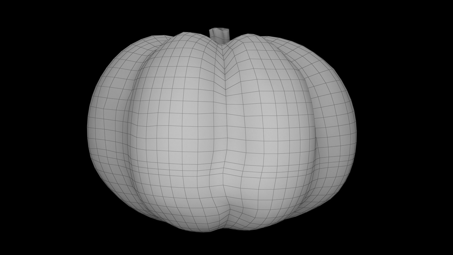 Halloween Pumpkins rigged and animated 3d models  Low-poly 3D model_15