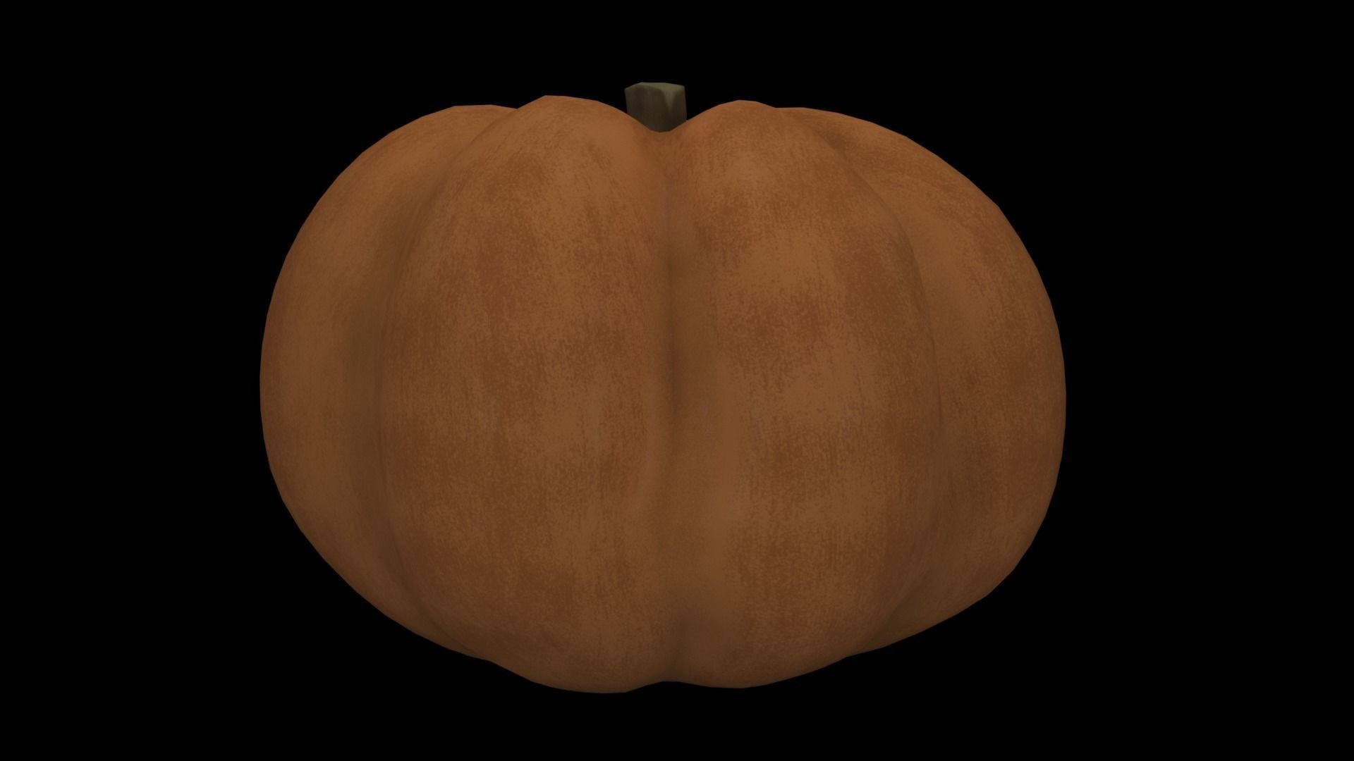 Halloween Pumpkins rigged and animated 3d models  Low-poly 3D model_11