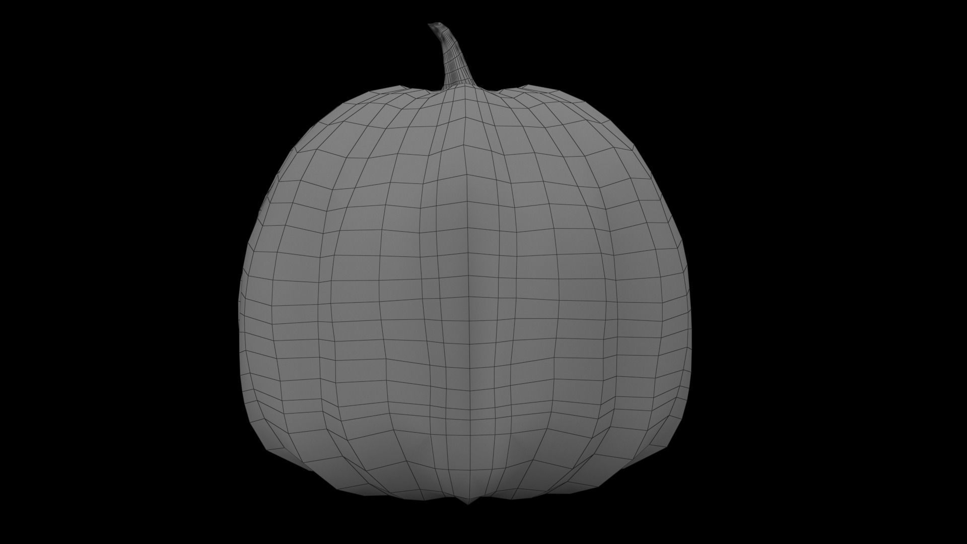 Halloween Pumpkins rigged and animated 3d models  Low-poly 3D model_5