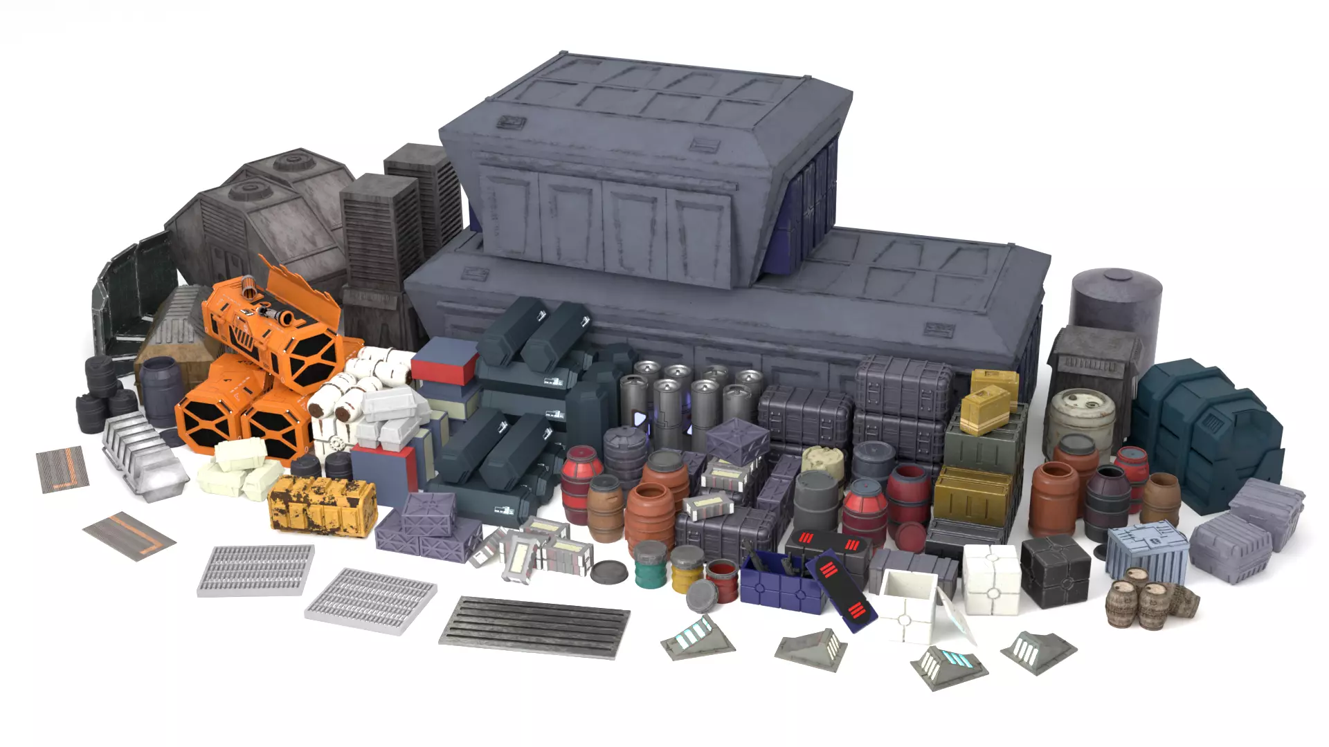 All Star Wars Assets 1-12 scale Blackseries 3D Model Collection_4