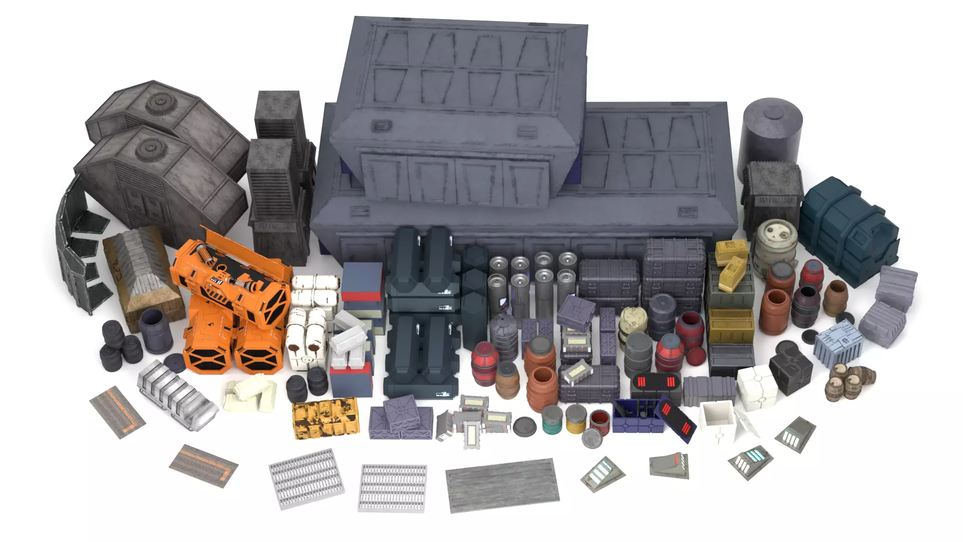 All Star Wars Assets 1-12 scale Blackseries 3D Model Collection_5