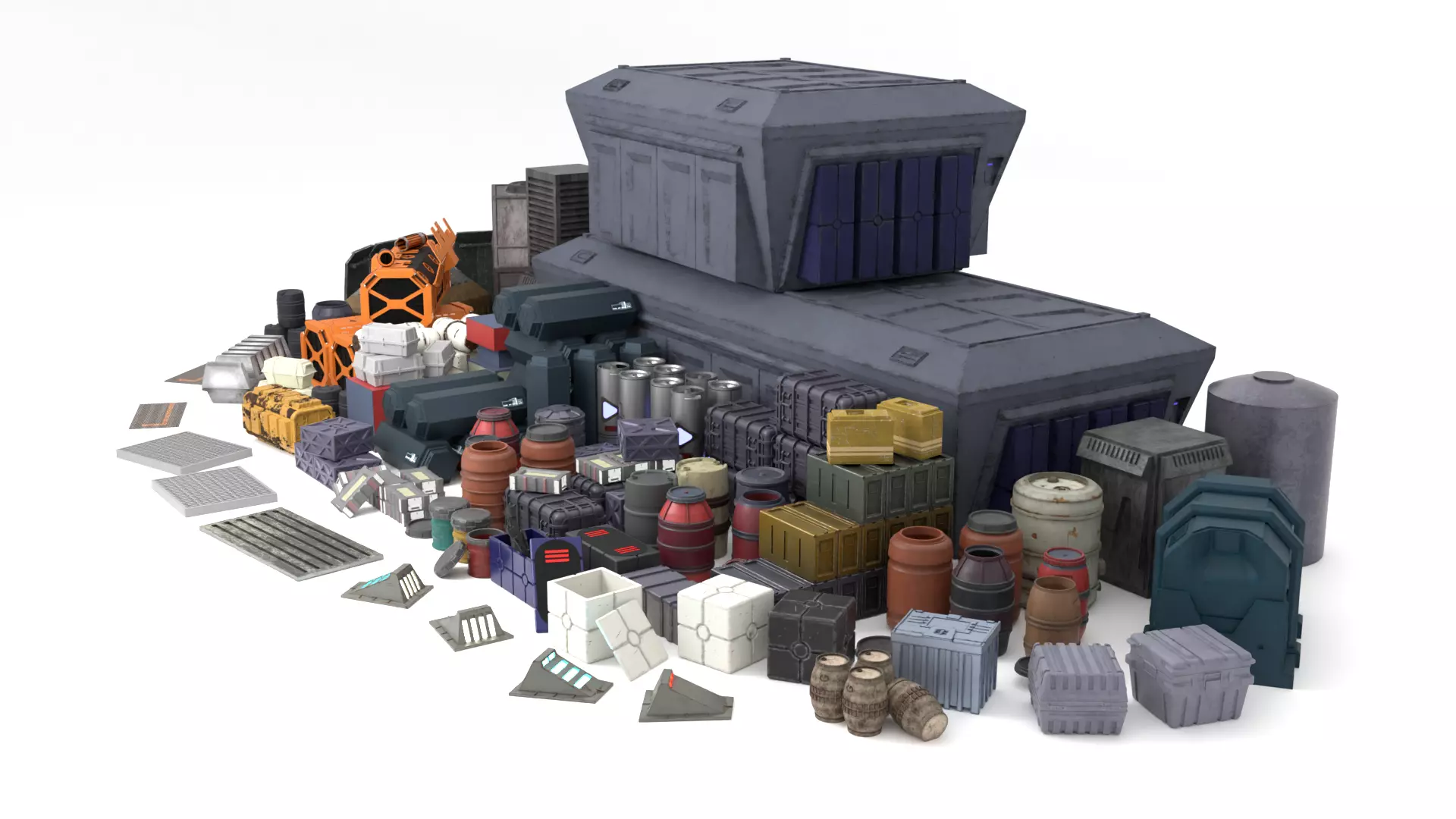 All Star Wars Assets 1-12 scale Blackseries 3D Model Collection_6