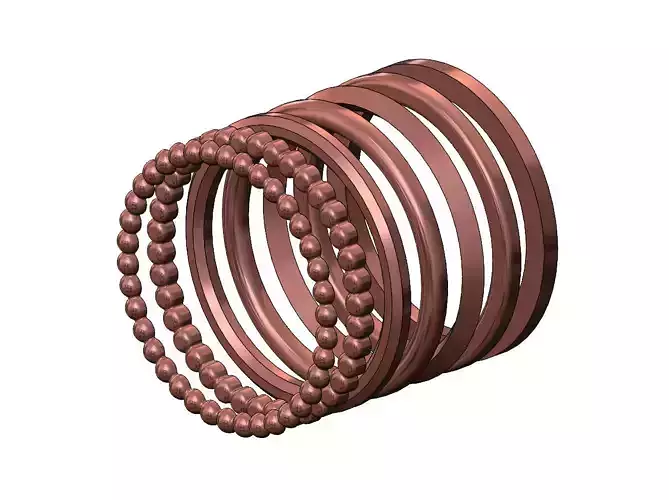 Round shaped frames 3D print model