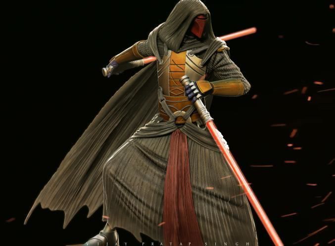 Fan Art - Darth Revan 3D print model_1