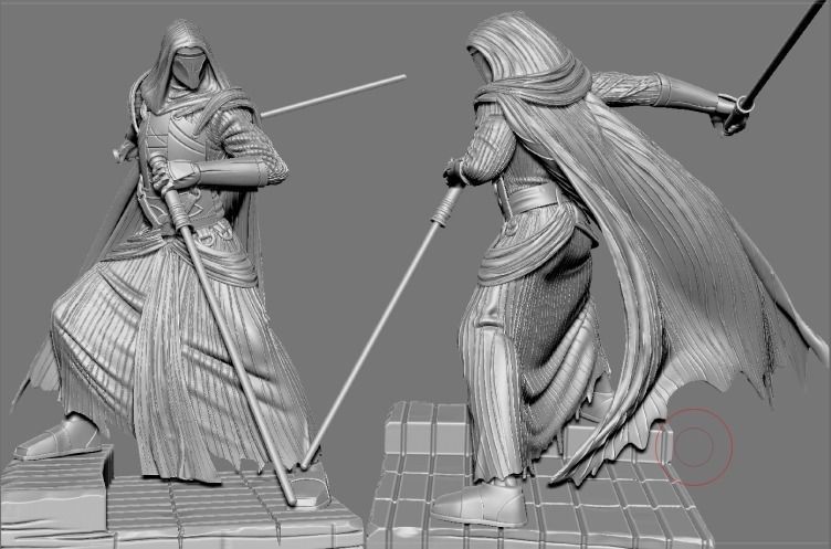 Fan Art - Darth Revan 3D print model_3