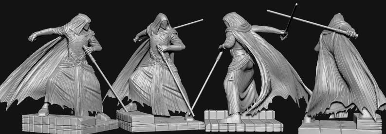 Fan Art - Darth Revan 3D print model_4