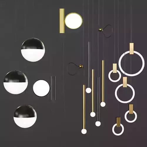 Pendant lights set 041