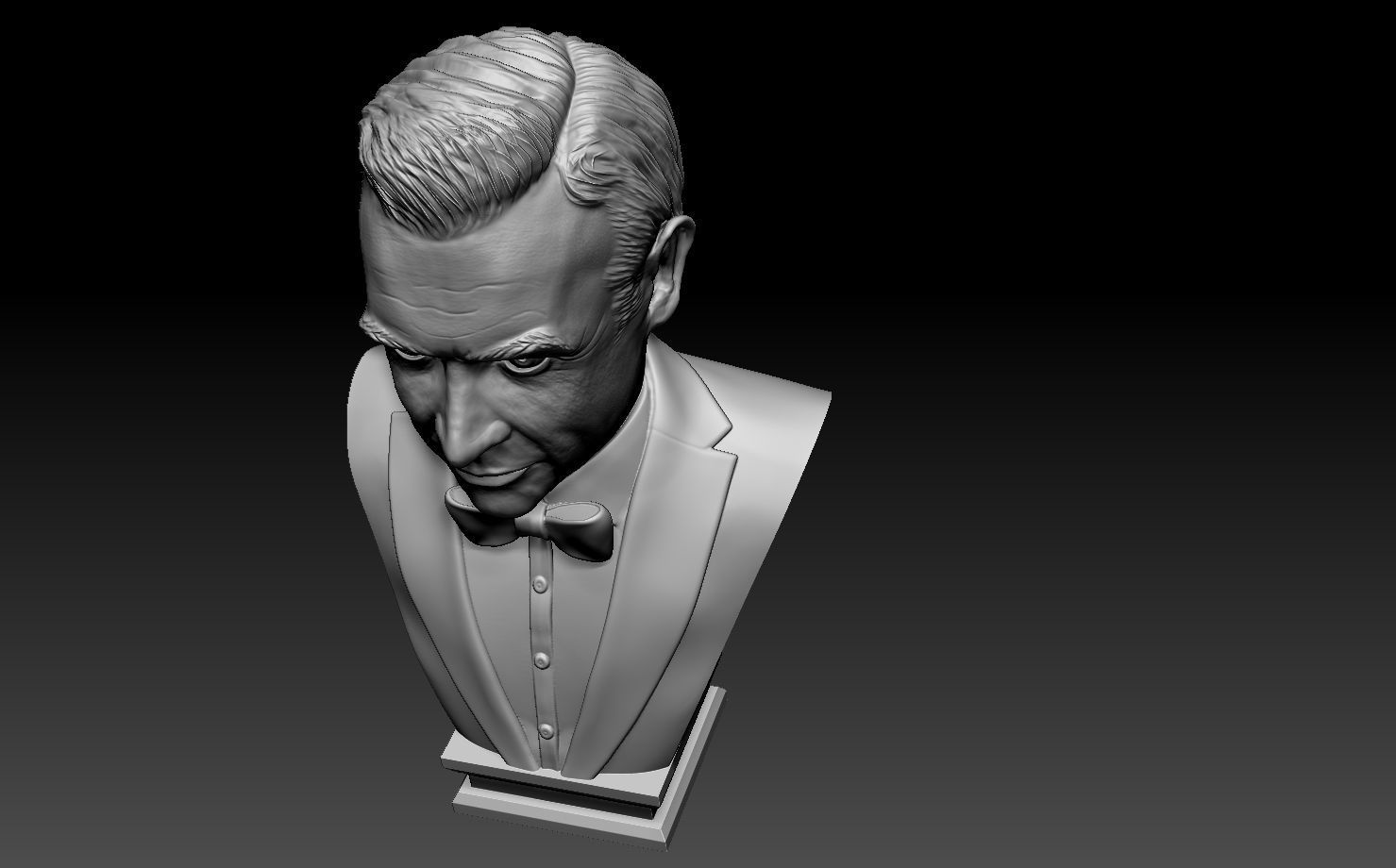 Sean Connery - James Bond  3D print model_14