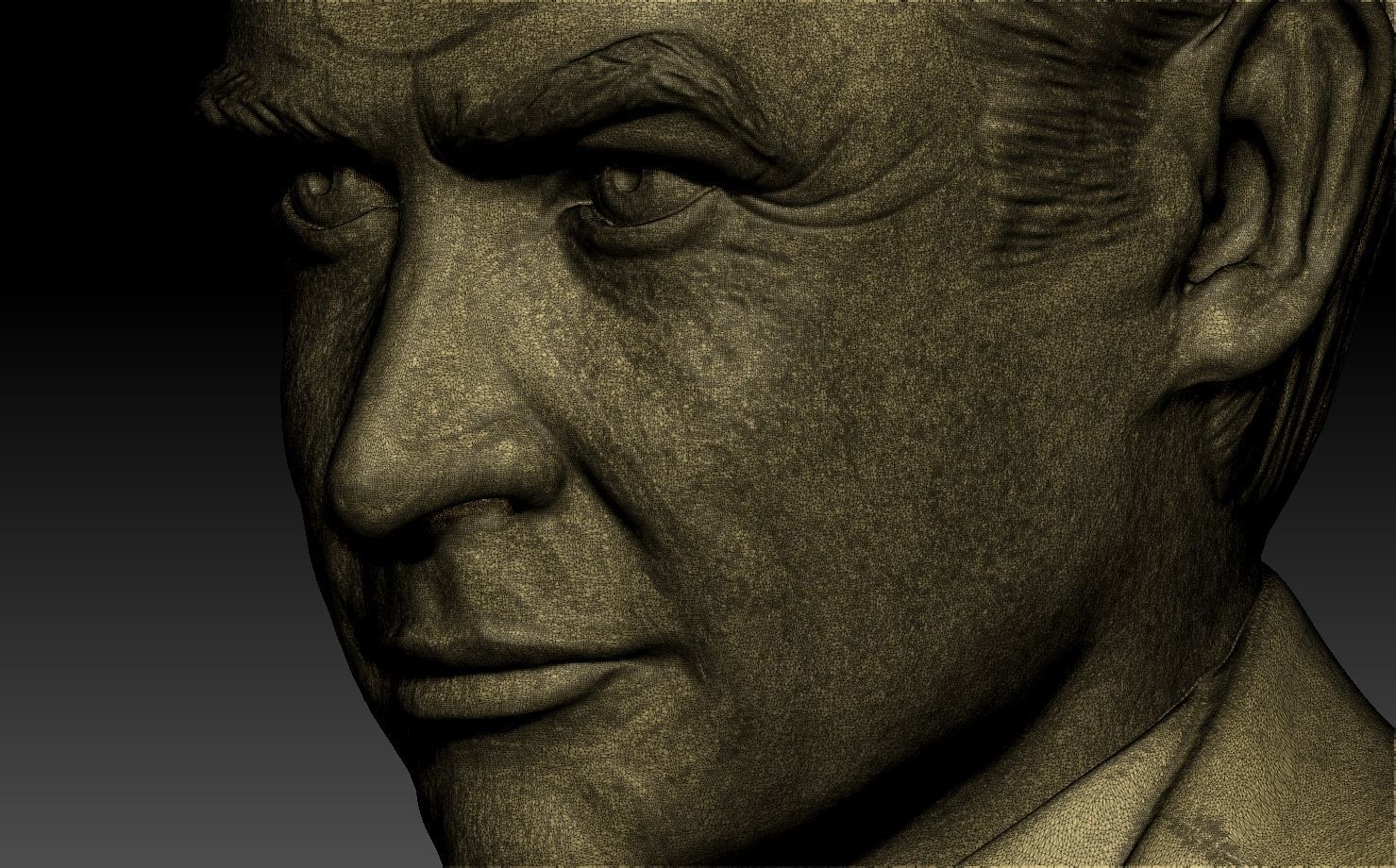 Sean Connery - James Bond  3D print model_22