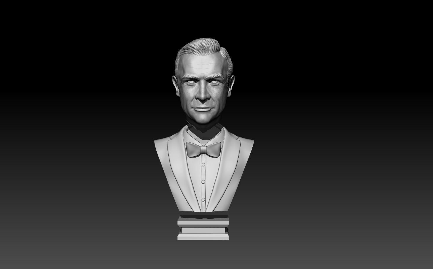 Sean Connery - James Bond  3D print model_16