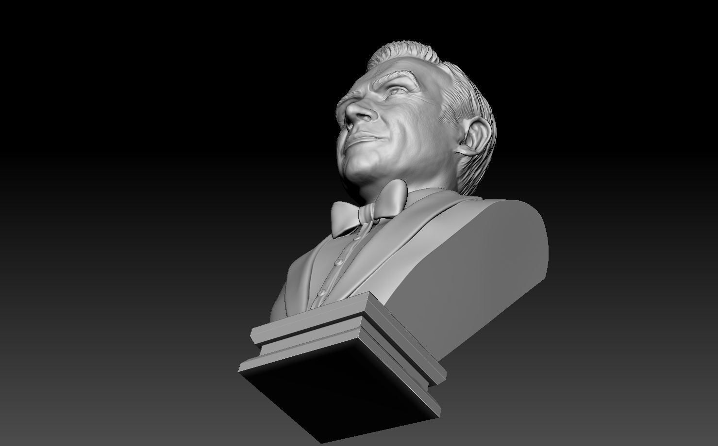 Sean Connery - James Bond  3D print model_15