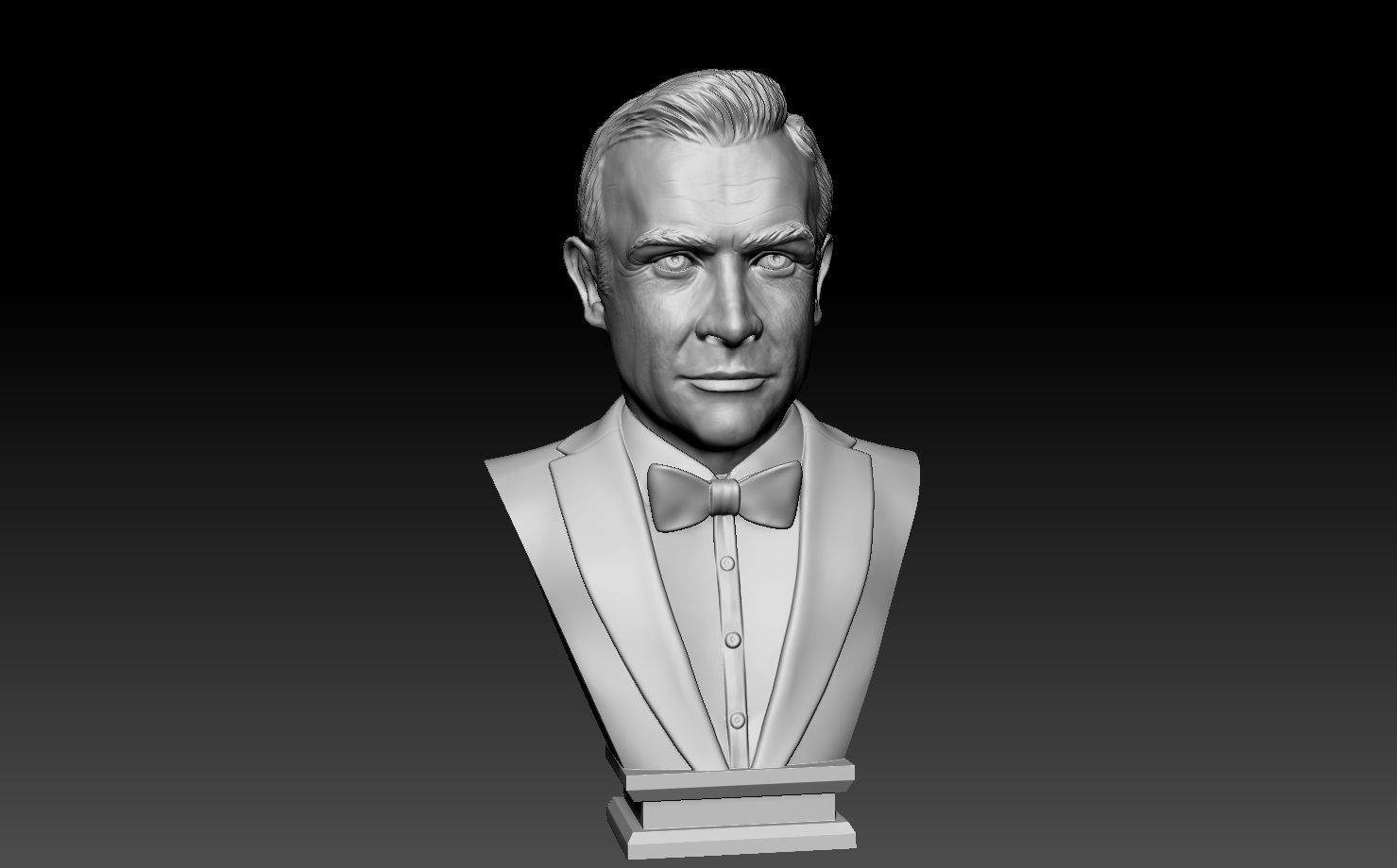 Sean Connery - James Bond  3D print model_10