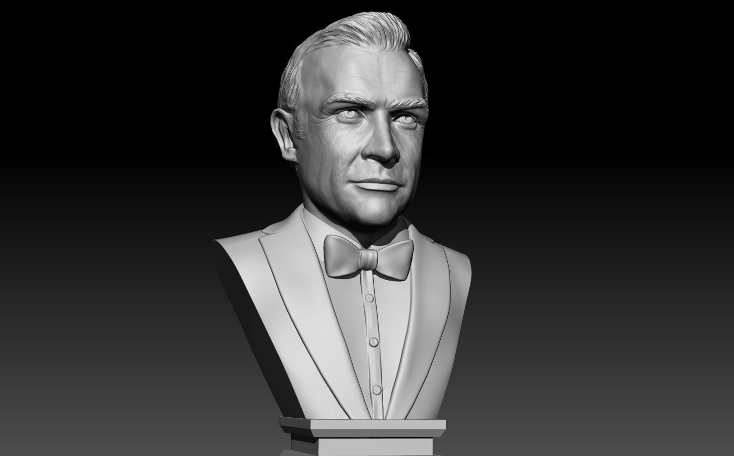 Sean Connery - James Bond  3D print model_11