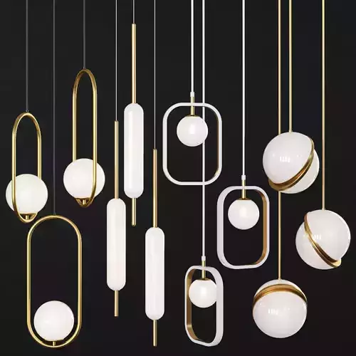Pendant lights set 045