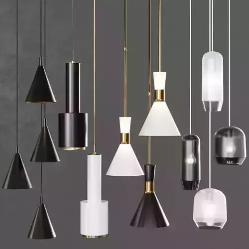 Pendant lights set 047