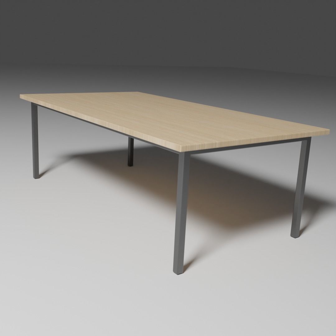 Simple table Free 3D model_1
