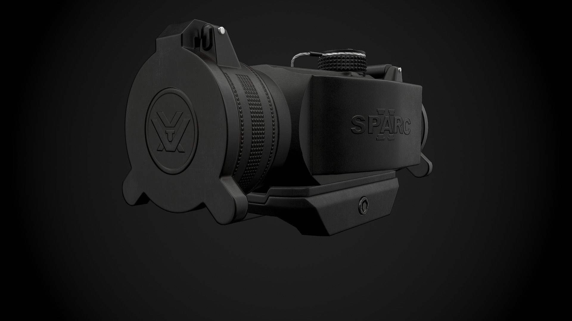 Vortex Optics Sparc II Red Dot Sigh Low-poly 3D model_12