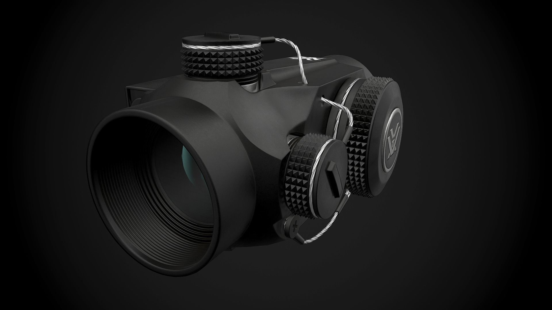Vortex Optics Sparc II Red Dot Sigh Low-poly 3D model_13