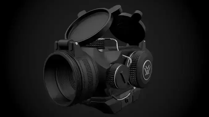 Vortex Optics Sparc II Red Dot Sigh Low-poly 3D model