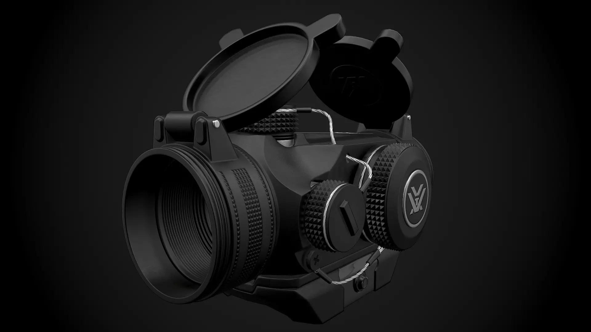 Vortex Optics Sparc II Red Dot Sigh Low-poly 3D model_0