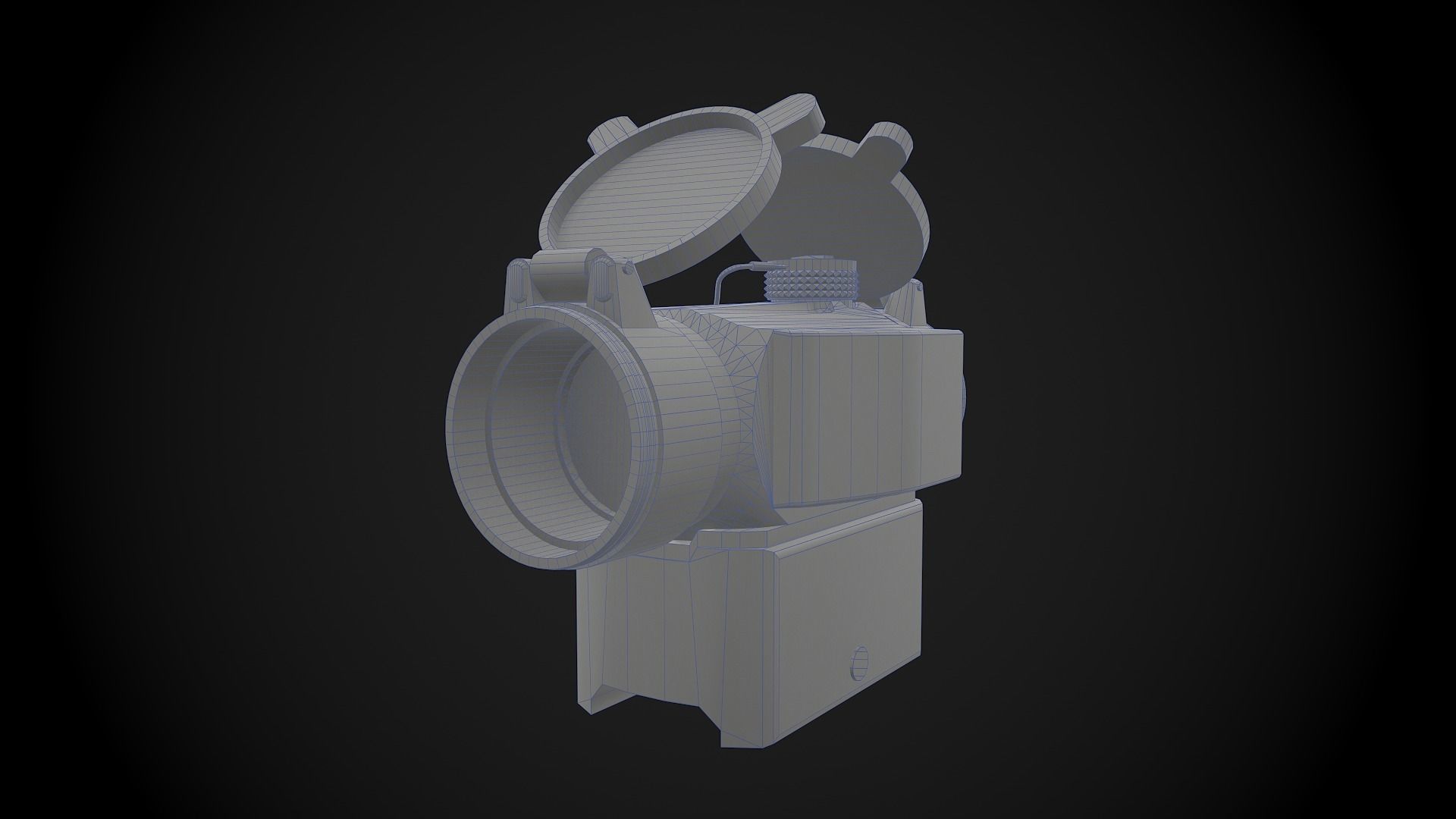 Vortex Optics Sparc II Red Dot Sigh Low-poly 3D model_22