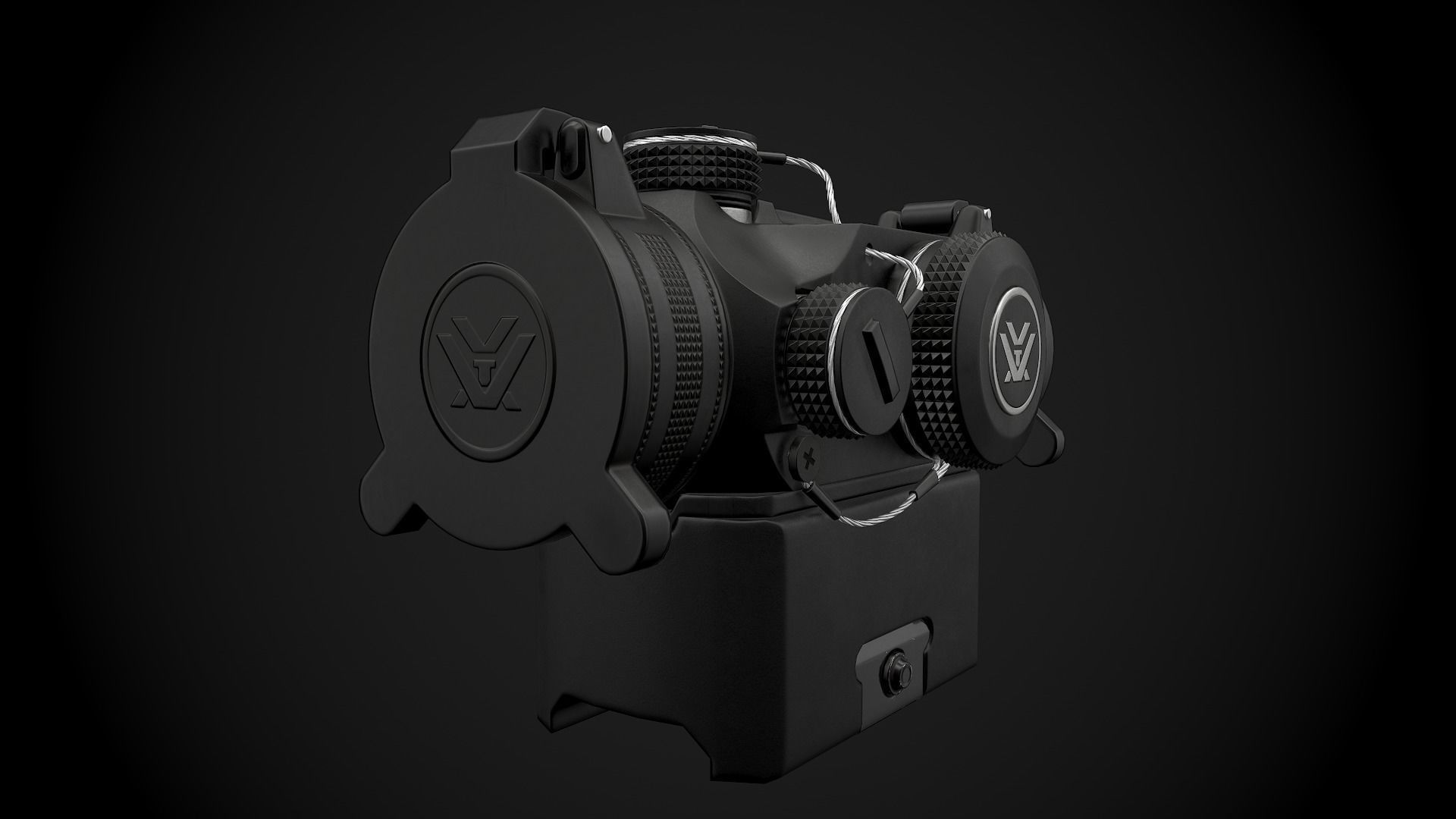 Vortex Optics Sparc II Red Dot Sigh Low-poly 3D model_11