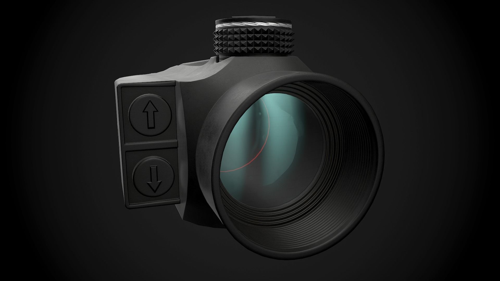 Vortex Optics Sparc II Red Dot Sigh Low-poly 3D model_18