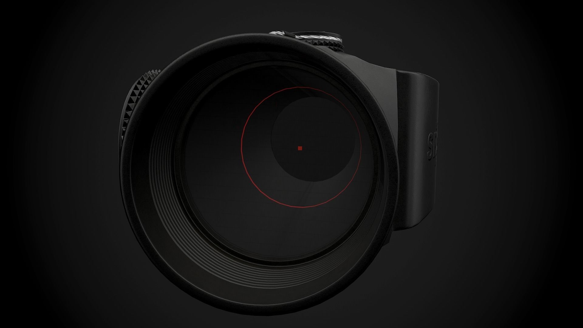 Vortex Optics Sparc II Red Dot Sigh Low-poly 3D model_19