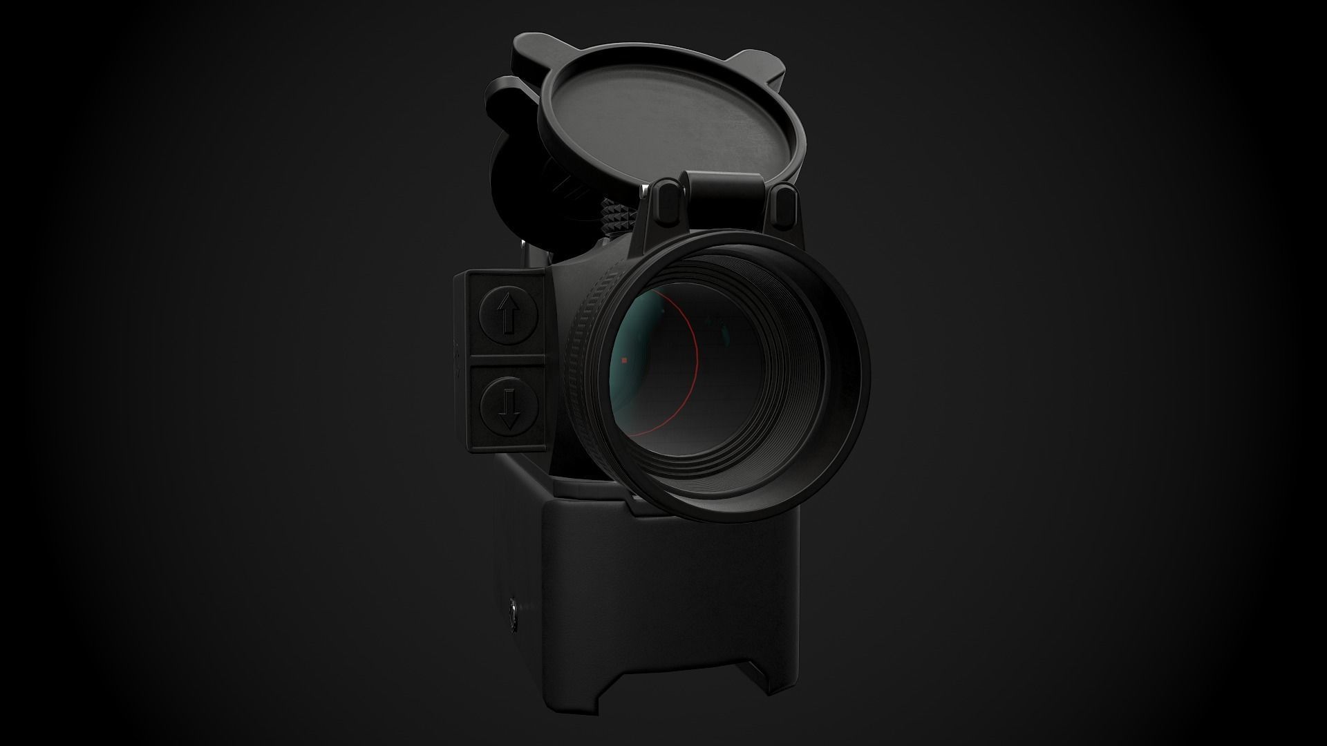 Vortex Optics Sparc II Red Dot Sigh Low-poly 3D model_7