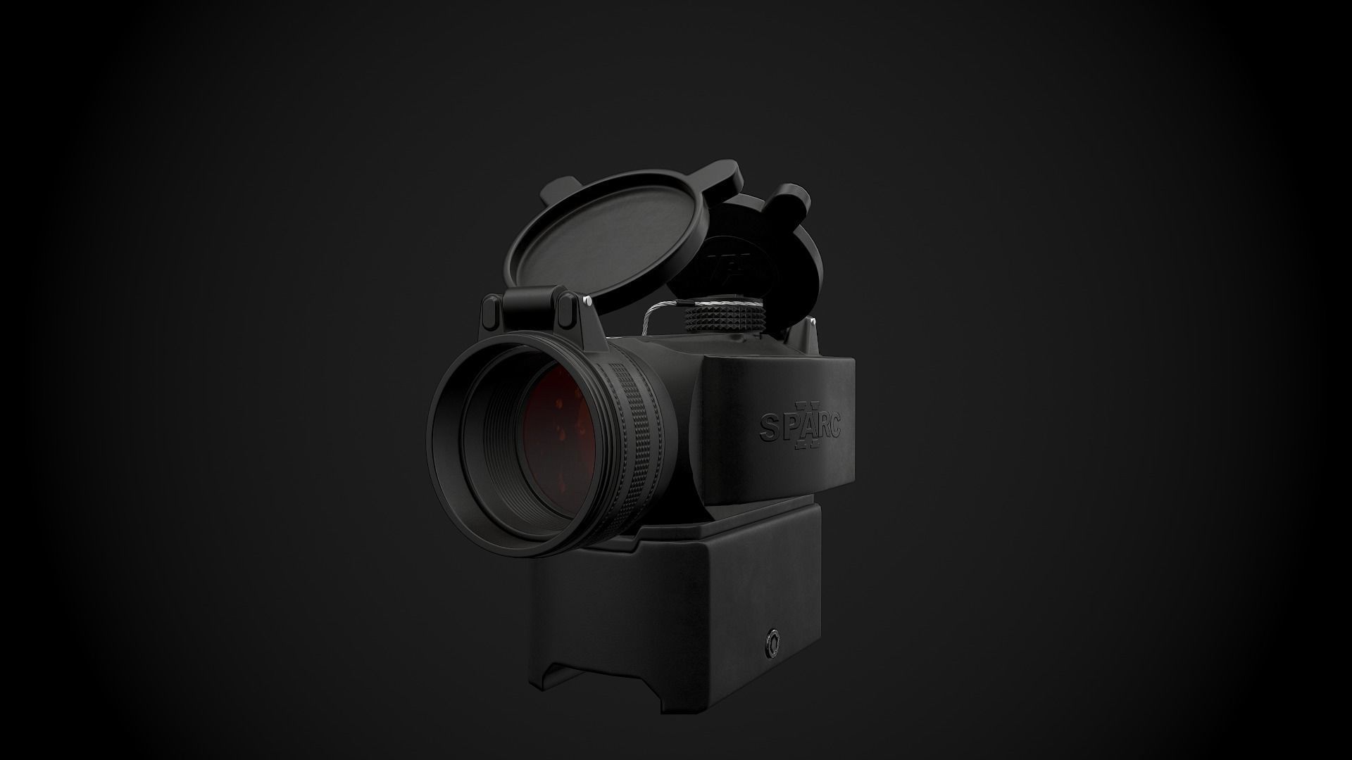 Vortex Optics Sparc II Red Dot Sigh Low-poly 3D model_5