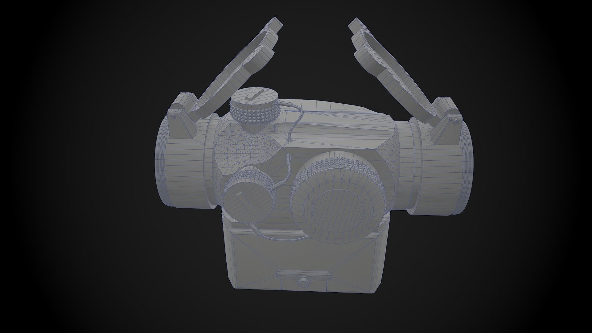 Vortex Optics Sparc II Red Dot Sigh Low-poly 3D model_23