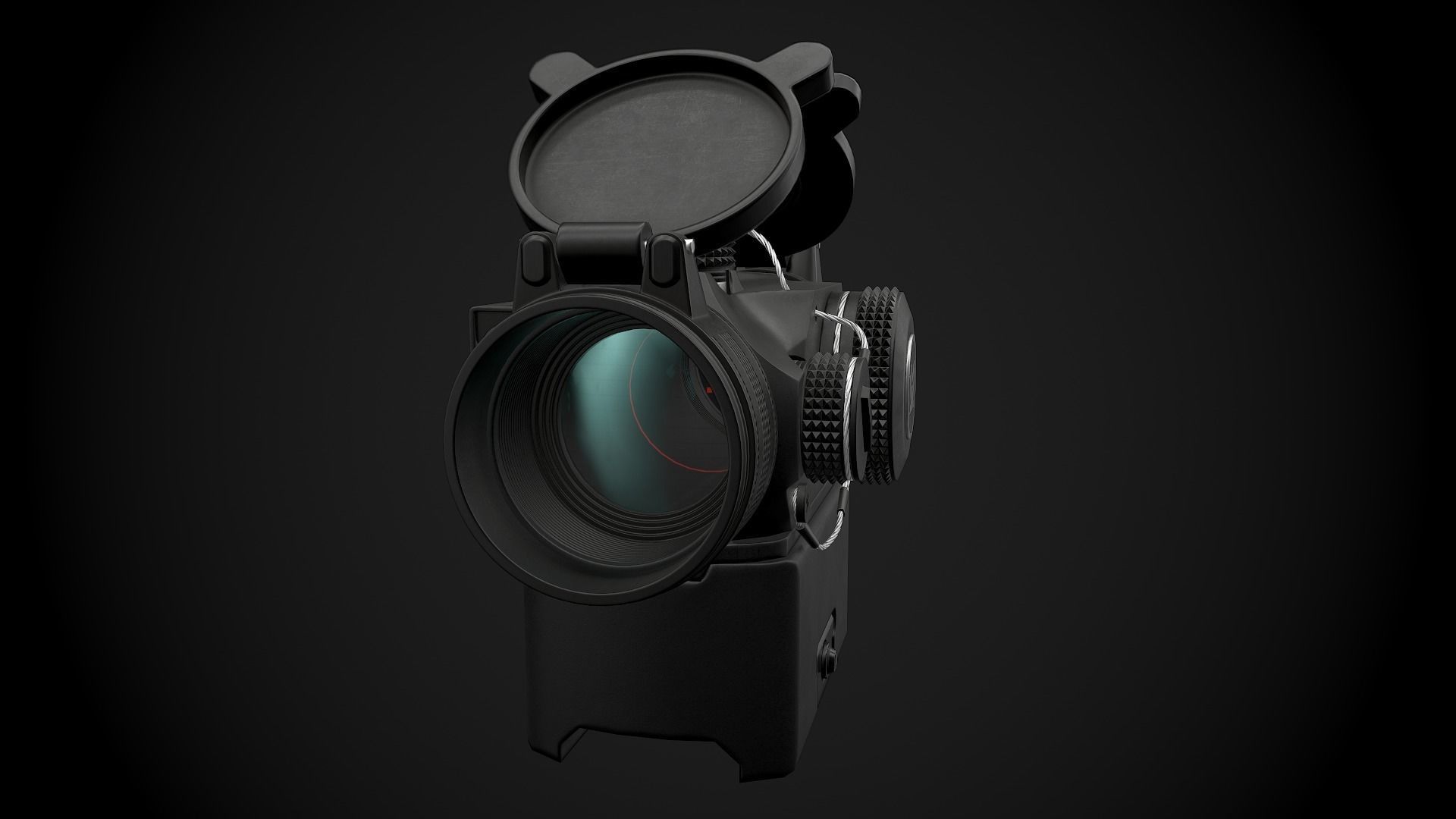 Vortex Optics Sparc II Red Dot Sigh Low-poly 3D model_8