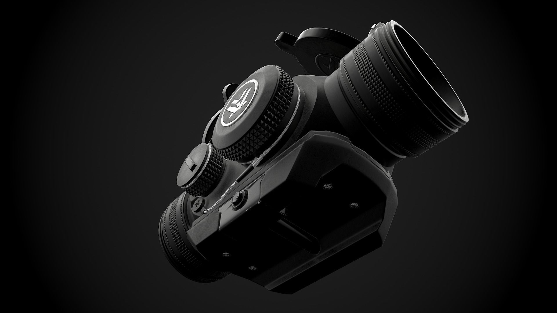 Vortex Optics Sparc II Red Dot Sigh Low-poly 3D model_4