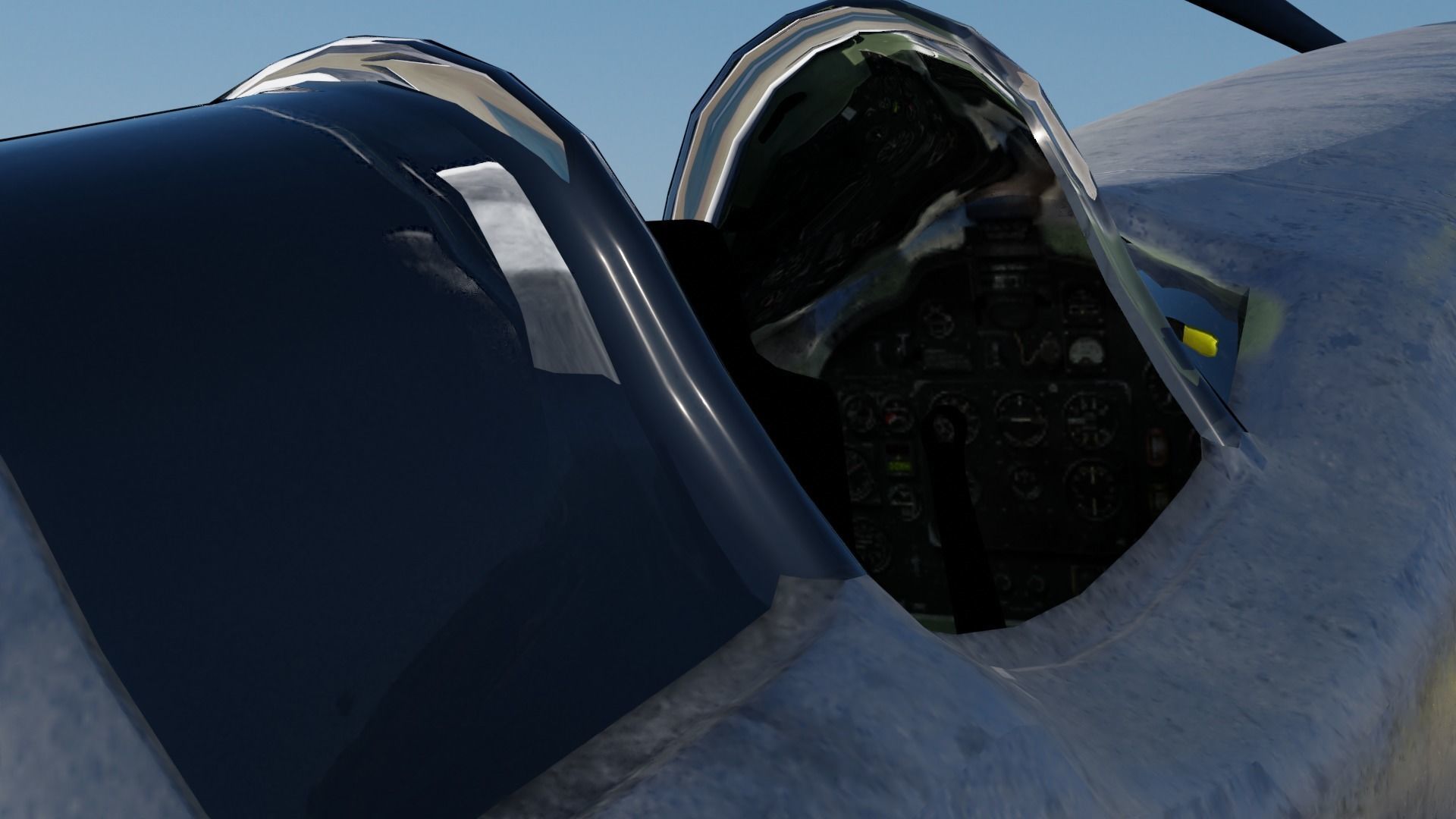 Spitfire Hf mk VII Game and Subdivision ready Free low-poly 3D model_5